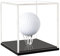 Lymhy Golf Ball Display Stand Cube Holder Clear Acrylic Box Square Case Protected Cabinet Golf Rack Protection Storage Cover Collections (1)