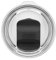 YETI Rambler Magslider Deckel, klein, Schwarz
