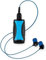 H2O Audio Stream 3 Pro e Surge S+ - Auricolari subacquei con lettore MP3 impermeabile, per nuoto, con Bluetooth e cavo corto, qualità audio superiore, colore: blu