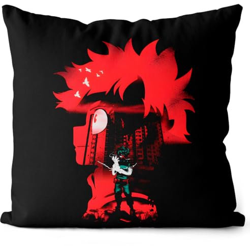 style3 True Hero Kissen mit Füllung 40cm Baumwolle Superhero Japan Academia Manga