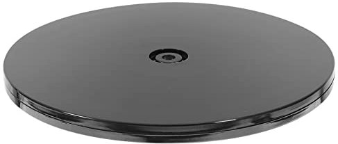 OSALADI Basis Für Drehbaren Plattenteller Drehbarer Kuchenteller Mini-tortenplatte Drehteller Tortenständer Plätzchen-Plattenspieler Selber Machen Runden Werkzeug Plastik Rotieren