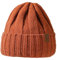 LY4U Mütze für Damen, Unisex Winter warme weiche Fleece gefütterte Hüte, Herren Dehnbare Klassische Mütze, Geschenke für Männer/Frauen/Papa/Mama, Braun
