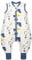 MIKAFEN Baby Schlafsack Winter mit Füßen 2.5 Tog 100% Baumwolle Kinder winterschlafsack für Jungen und Mädchen 80cm/Höhe85-95cm,Dinosaurier
