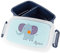 sigikid 25367 Brotzeitbox Elefant Lunchbox mit Trennwand, BPA-frei, sicher, leicht, empfohlen für Kinder ab 1 Jahr