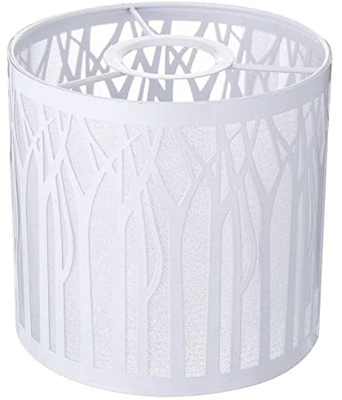 ZIMNO Moderne Metall Lampenschirm Wald Wasser Cube Design Lampenschirm Tischplatte Kronleuchter Lampenschirm Beleuchtung Zubehör Dekoration Lampenschirm (Color : Forest)