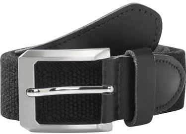 BABISTA Herren Dehngürtel Milanvenzo schwarz, 110