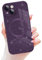 Newseego Glitzer-Hülle für iPhone 15 Kompatibel mit Magsafe, Niedlicher Bling-Kleber Magnetische Handyhülle iPhone 15 Mädchen Frauen, Weiches TPU Stoßfeste Schutzhülle iPhone 15 (6,1 Zoll)-Lila