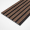 WITEN&NOCK ARIO 18 Stück Wandverkleidung Akustikpaneele Wandpaneel Holzoptik BxL: 118 x 260 cm Farbe: Braun Nussbaum