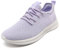 EGMPDA Damen Walkingschuhe Laufschuhe Wanderschuhe Sneaker Sport Trekking Turnschuhe Workout Jogging Outdoor Running Straßenlaufschuhe Freizeit Damen Leichtgewichts Atmungsaktiv Schuhe Hellviolett 38