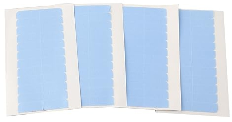 Tape In Tape Ersatzlasche 15×8×1 60-teiliges Set Skin Weft Haarverlängerungskleber Doppelseitiges Super Tape Tab Tool