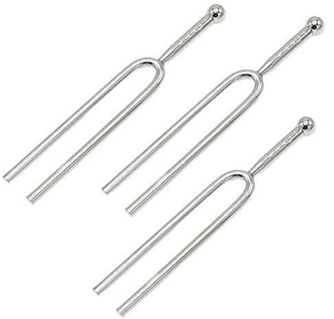 Jooehyer 440 Hz Tuning Fork, Standard Pitch a Tuning Fork Set for Guitar Violin Tuning, Music Tuning Accessories
