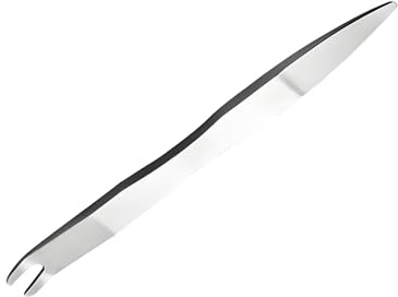 Chisel Lever – Stainless Steel | Trim Removal Tool | Steel Pry Bar Scraper | Flat Mouth and Fork Mouth Styles for Effortless Door Panel, Buckle, Button, Decorative Trim in Automotive
