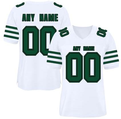Sporttrikots mit Namen Personalisierung - American Football Jersey für Jungen, Mädchen, Männer, Frauen - Individuelles Teamshirt