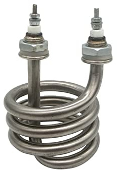 220 V/380 V Elektrische Wasserdestilliergerät Heizung Heizelement 2,5 KW/3 KW/4,5 KW Spirale Edelstahl Tauchsieder Rohr(380V 210SS,2500W 80mm M16)