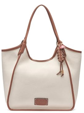 DKNY Schultertasche Mari Tote Bag Natural/Saddle beige