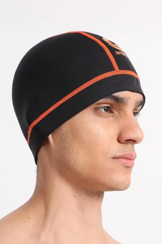 Intbost Diving Hood Combinaison de plongée en néoprène 3 mm Bonnet de plongée durable pour homme et femme Bonnet de plongée chaud Bonnet de plongée thermique pour plongée avec tuba, kayak, voile