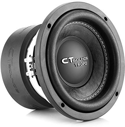 CT Sounds TROPO-6.5-D4 400 Watt Max 6,5 Pollici Subwoofer Auto Doppio 4 Ohm