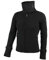 ALPIDEX Damen Fleecejacke Hoher Stehkragen Daumenlöcher Tailierte Winter Fleece Jacke Antipilling Warm Weich Full Zip Fleecepullover Microfleece Wandern Outdoor, Größe:S, Farbe:Black