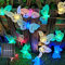 Sunboia Luci solari a forma di farfalla, 20 LED impermeabili, luci a farfalla da giardino, luci decorative per camera da letto, patio, albero, prato, Natale