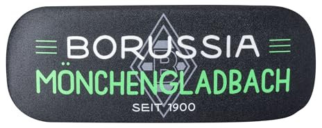 Borussia Mönchengladbach Brillenetui BMG seit 1900 | Offizieller Fanartikel Fohlenshop | Brillenetui Hardcase inkl. Brillenputztuch | Gladbach Sonnenbrillen Etui