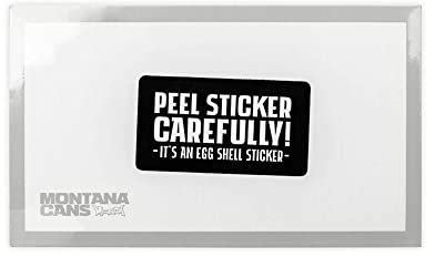 Montana EGGSHELL STICKER WHITE