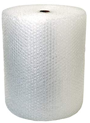 TotalPack Hochwertige Luftpolsterfolie, transparent, klein und groß, ideal für Umzüge und Umzüge (klein, 600 mm x 20 m)