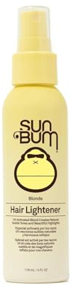 Sun Bum Hair Lightener Spray – Für blondes bis mittelbraunes Haar – UV-Schutz – Mit Ananas und Meyer-Zitrone angereichert – Vegan – 118 ml