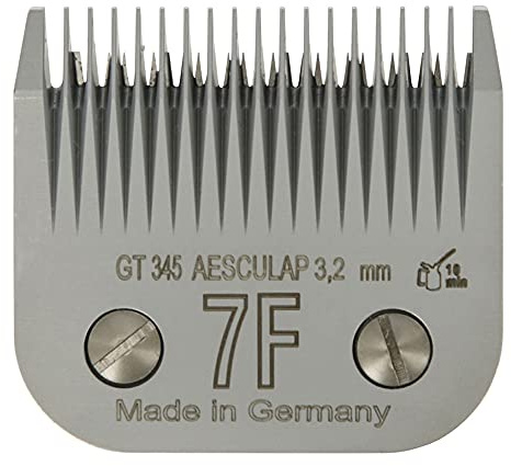 Kerbl GT357 SnapOn Aesculap Scherköpfe, 5 Scherkopf, 6.3mm Schnittlänge, 50 Stück