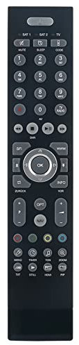 ALLIMITY FBDVR401B 2530401010102 Fernbedienung Ersetzen für TechniSat HDVISION32 DIGIPAL-1 DIGITAL-PR-S HDTV-46 S2 TECHNISTAR-S-1 TV555000 TechniStar-S1+ TechniStar-S2 VISION32
