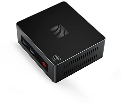 KUYiA Mini PC Desktop Computer Windows10 Business Gaming Home Office 8GB RAM128G SSDCeleronJ4125 bis zu 2.7 GHz Prozessor unterstützt 4K HDMI Dual WiFi 2.4 G + 5.8 G Ethernet 1000 M USB 3.0X4 BT4.0