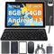 tablet 2 en 1 2023, tablet Android 11 de 10 pulgadas con teclado, 4 GB + 64 GB, tabletas con lápiz capacitivo de mouse, 1.8 GHz Quad Core, visualización táctil HD de 1280 x 800, cámara dual de 8 MP,