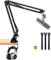 Boom Arm for Shure Mic, Upgraded Heavy Duty Shure Sm7b Microphone Stand, Adjustable Suspension Mv7 Boom Arm for Live Streaming, Radio, Podcasting, Gaming, Black