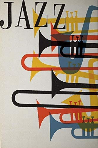 Cartel de chapa retro Jazz Instrumentos musicales Póster divertido Pintura vintage Cartel de chapa para calle Garaje Hogar Café Bar Hombre Cueva Granja Decoración de pared Artesanía Cartel de chapa de