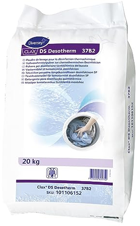 Clax DS Desotherm 37B2, Vollwaschmittel zur Desinfektion bei 60°C, phosphatfrei | Sack (20 kg)