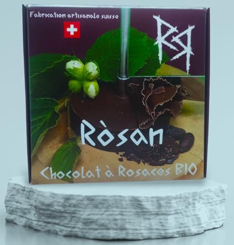 ROSAN feinste Schweizer Pralinen-Schokolade DUNKEL aus edler Kakaomasse 64% 212g