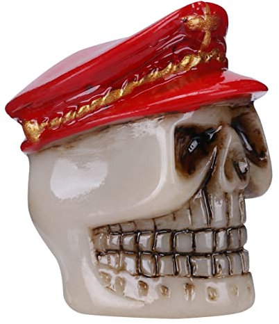 YARNOW 1satz Motorrad Ventilkappen Form Eines Geisterkopfes Reifenventile Für Motorrad Fahrrad Und Auto Rot