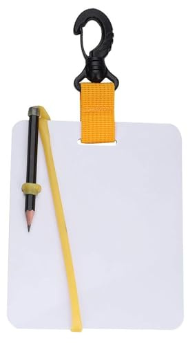 Leopacat Unterwasser Schreibtafel,Tauchtafel Tauchen mit Bleistiftklammer | Handschrifttafel-Notizbuch, austauschbar, zum Tauchen, Schnorcheln, Tauchen, Angeln, Schwimmen