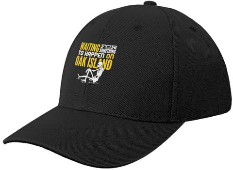 ROBEIUO Baseballkappe Basecap Oak Island Treasure Hunting Oak Island Baseball Cap modische Luxus Damen Strand Herren