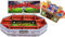 FUSSBALL - SNACKADIUM Fußball Snackstadion XXL inklusive SNACK-BOX. DEIN VEREIN - DEINE FARBEN - DEINE LEIDENSCHAFT- Einzigartiges Geschenk für Fußballfans, Stadionfeeling Zuhause (Frankfurt)