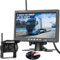 NHOPEEW Kabelloses Rückfahrkamera-Kit - 7-Zoll-HD-Display mit kabelloser 1080P-Rückfahrkamera - IP68 wasserdichte Nachtsicht für LKWs, Anhänger, Busse, Autos, Wohnmobile, Vans