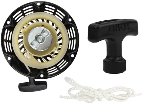 PowerMotor Pull Start GX160 Assemblea con sostituzione maniglia corda di ricambio per GX168 GX200 6.5HP 5.5HP motore Rolair-nero