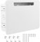 Cable Management, Structured Media Enclosure, in-Wall Enclosure, TV Home Theater Box, Recessed Storage Box, Dual Purpose, 9 Inches, White