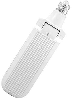 HYTROVE 30W Ventilador Plegable LED Fría de Bombilla LED para Hogar Comedor y Instalación Energía