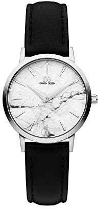 Danish Design Damen Analog Quarz Uhr mit Leder Armband IV55Q1217