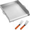 Moracle Bandeja Barbacoa Plancha Superior Plana Universal Plancha BBQ para Restaurante o Uso Doméstico (46x40 cm)