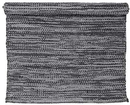 Bloomingville Teppich, grau, PVC