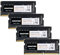 【DDR4 RAM Solo portátil】 GIGASTONE 64GB Kit(4x16GB) DDR4 2666MHz(2400MHz or 2133MHz) PC4-21300(PC4-19200/17000) CL19 1.2V SODIMM 260pin Memoria portátil sin búfer, sin ECC, Alto Rendimiento
