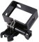 Niiyen Cornice per Bordo Laterale Standard, 1 Pezzo Nero Supporto per Custodia per Telaio per Bordo Laterale Standard Adatto per videocamera GoPro Hero 4 3
