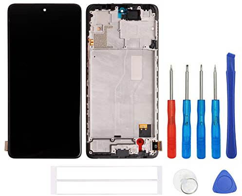 swark - Digitalizador de pantalla táctil TFT LCD para Redmi Note 10 Pro, pantalla táctil, digitalizador con kit de herramientas de reparación mejorado, sin función de huella dactilar