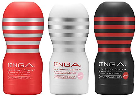 TENGA ORIGINAL VACUUM CUP SERIES BUNDLE (STANDARD + GENTLE + STRONG) Multi